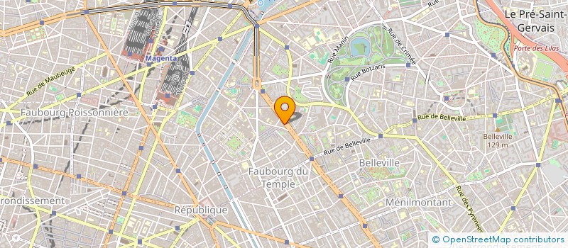 localisation de l'entreprise WHITE SILVER  PARIS