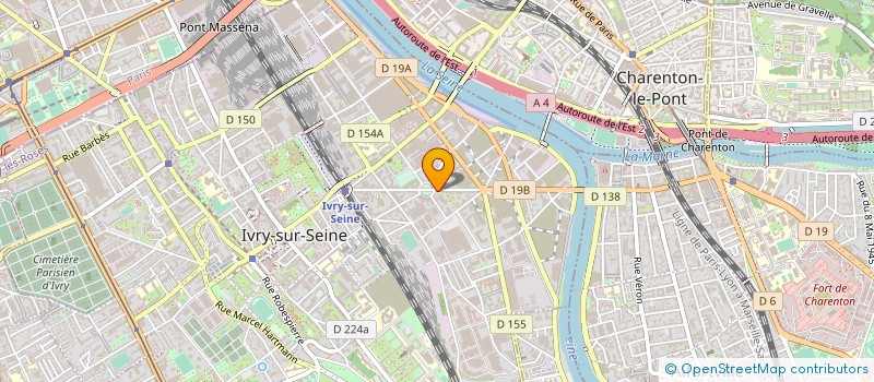 localisation de l'entreprise WHITE SMOKE RECORDS à IVRY-SUR-SEINE