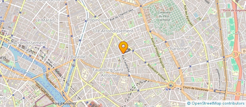 localisation de l'entreprise WHITE SPIRIT  PARIS