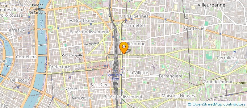 localisation de l'entreprise WHITE STREET 5  LYON