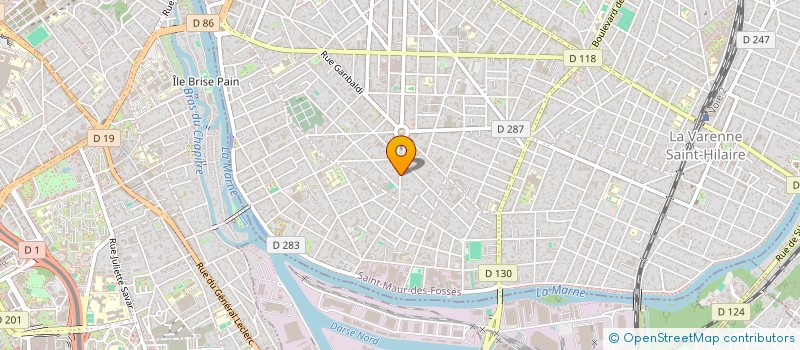 localisation de l'entreprise WHITEKEYS à SAINT-MAUR-DES-FOSSES