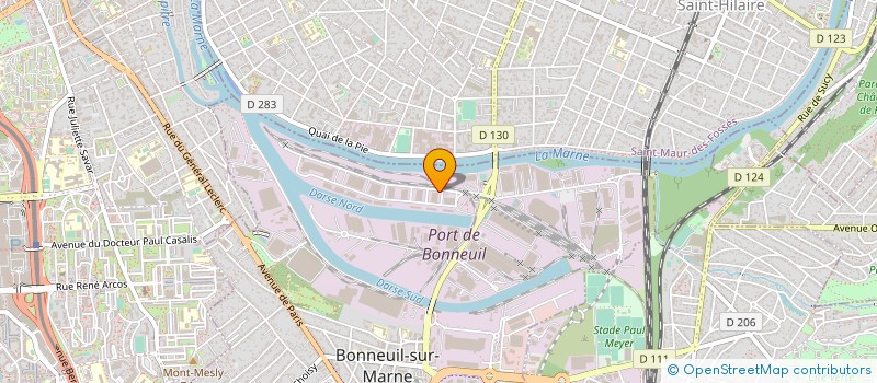 localisation de l'entreprise WHITESNOWFREE à BONNEUIL-SUR-MARNE
