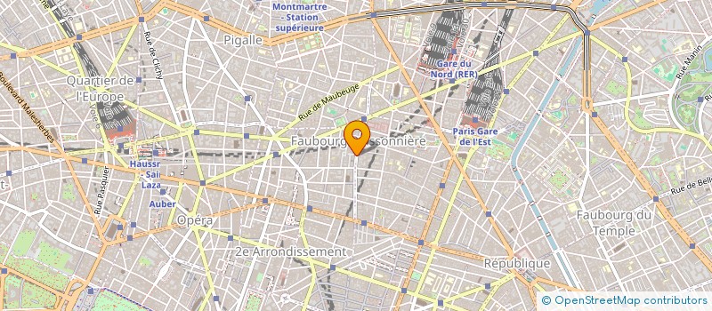 localisation de l'entreprise WHITNEY PARIS  PARIS