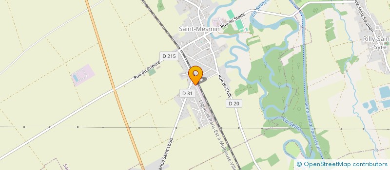 localisation de l'entreprise WHITNEY RENAISSANCE  SAINT-MESMIN