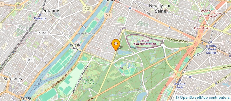 localisation de l'entreprise WHITY PROD à NEUILLY-SUR-SEINE