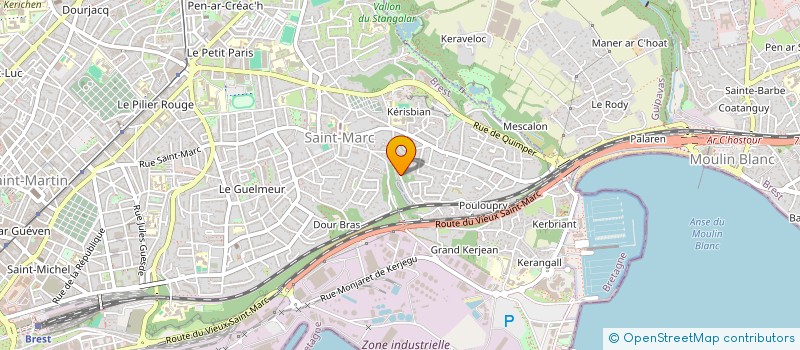localisation de l'entreprise WHIZZY à BREST