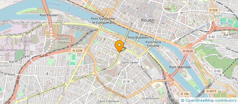 localisation de l'entreprise WHM ALIMENTATION à ROUEN