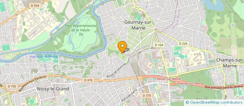 localisation de l'entreprise WHO'S AFRAID COMPAGNIE  NOISY-LE-GRAND