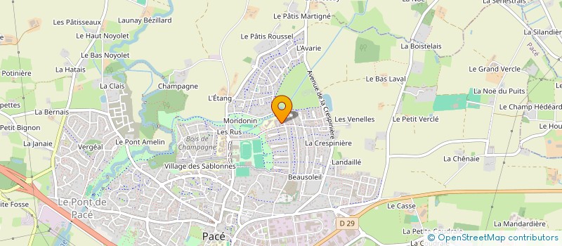 localisation de l'entreprise WHR PRODUCTIONS  CESSON-SEVIGNE