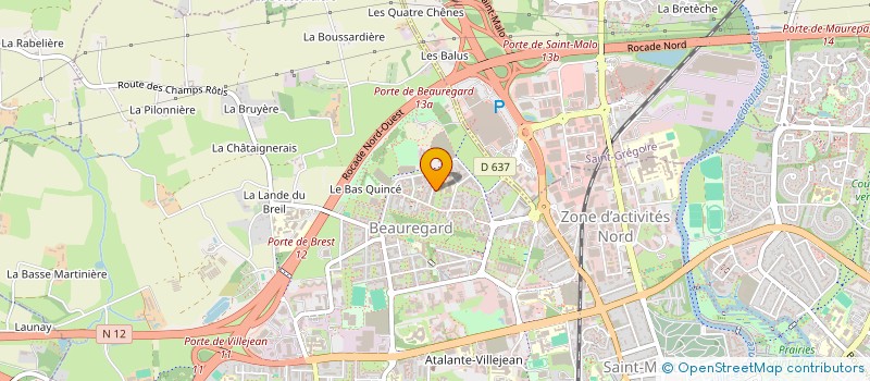 localisation de l'entreprise WHR TELECOM  RENNES