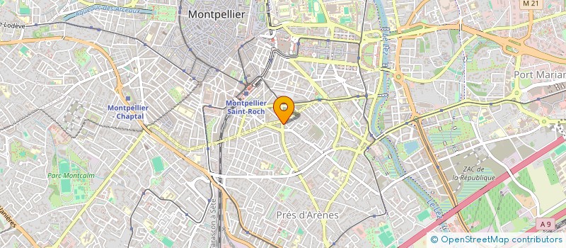 localisation de l'entreprise WHY 3C à MONTPELLIER