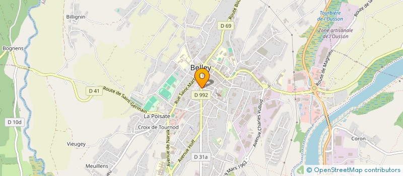 localisation de l'entreprise WHY NOT à BELLEY