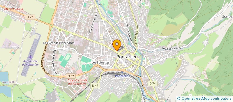 localisation de l'entreprise WHY NOT à PONTARLIER