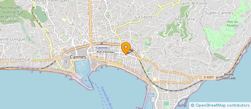 localisation de l'entreprise WHY NOT à CANNES