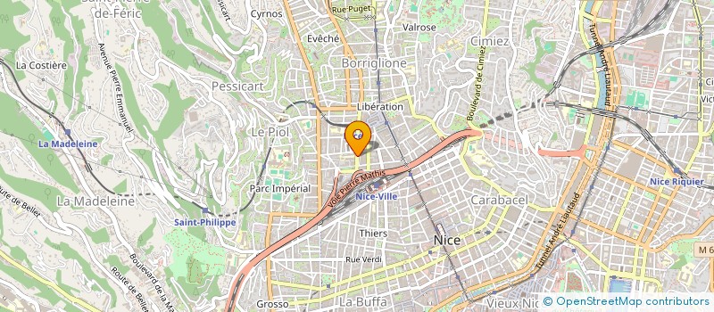 localisation de l'entreprise WHY & NOT à NICE