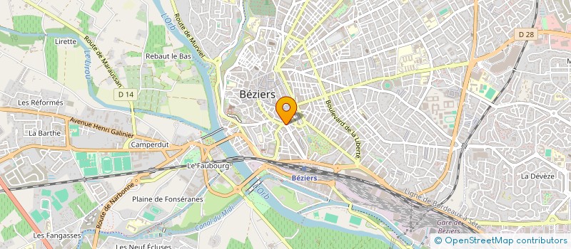 localisation de l'entreprise WHY NOT à BEZIERS