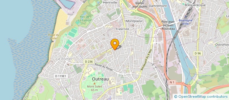 localisation de l'entreprise WHY NOT  OUTREAU