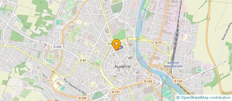 localisation de l'entreprise WHY NOT à AUXERRE