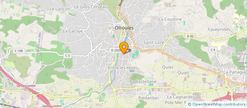 localisation de l'entreprise WHY NOT CORP  OLLIOULES