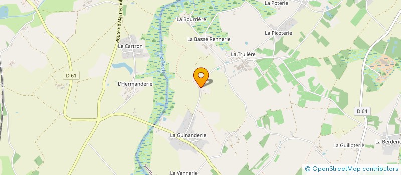 localisation de l'entreprise WHY NOT ORCHESTRA  SAINT-MARS-DE-COUTAIS