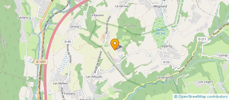 localisation de l'entreprise WHY NOT RACING  ENTRELACS