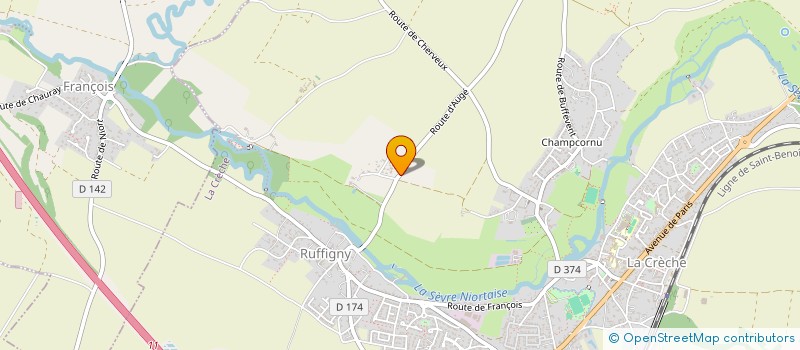 localisation de l'entreprise WHY NOTES  LA CRECHE