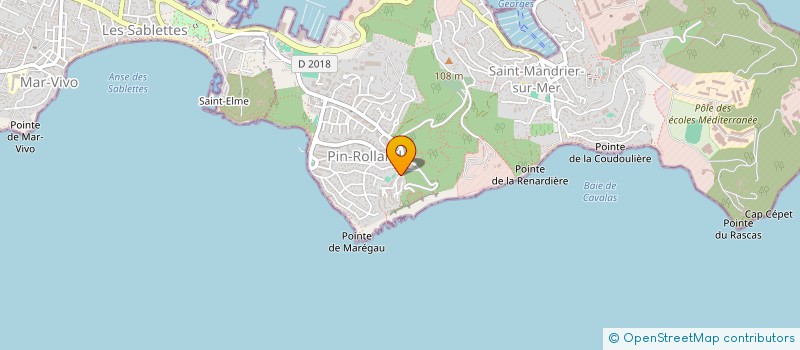 localisation de l'entreprise WHY NOTES MUSIQUE 83  SAINT-MANDRIER-SUR-MER