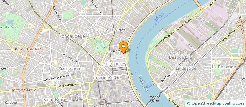 localisation de l'entreprise WHY SOLUTIONS DE COMMUNICATION à BORDEAUX