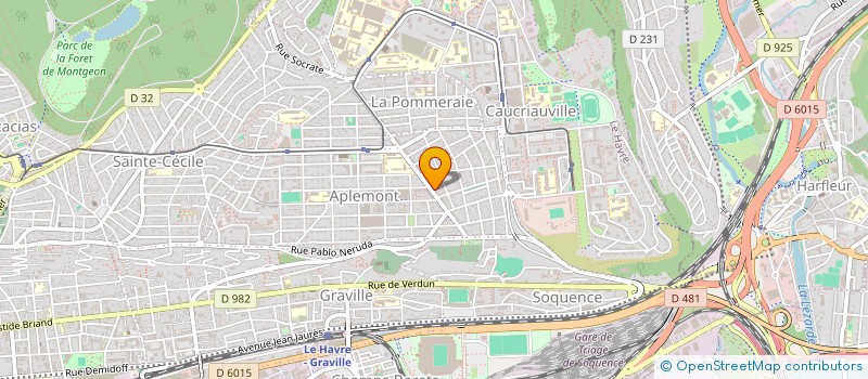 localisation de l'entreprise WHYL  LE HAVRE