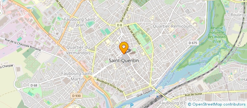 localisation de l'entreprise WHYMS RENOV à SAINT-QUENTIN