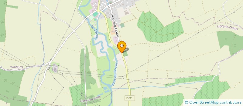 localisation de l'entreprise WHYNAT  LIGNY-LE-CHATEL