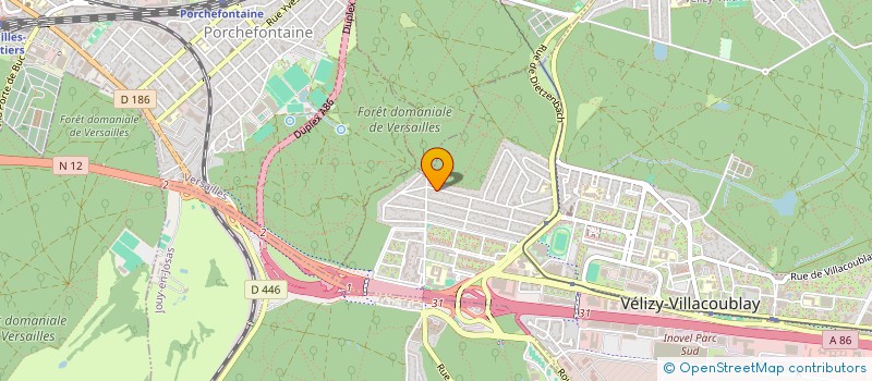 localisation de l'entreprise WHYNOTE à VELIZY-VILLACOUBLAY
