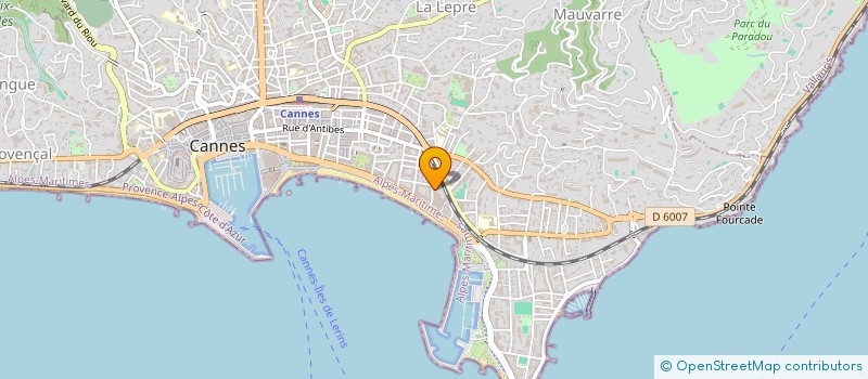 localisation de l'entreprise WI CMAX à CANNES