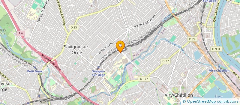 localisation de l'entreprise WI-FIBRE à RIS-ORANGIS