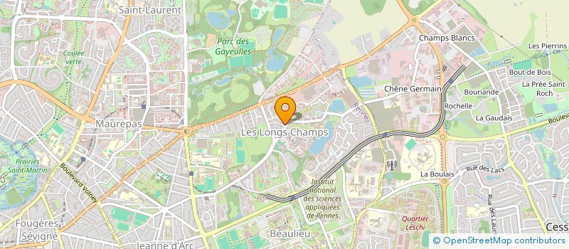 localisation de l'entreprise WIAAL HOURI ET YOUSRA HOURI  RENNES
