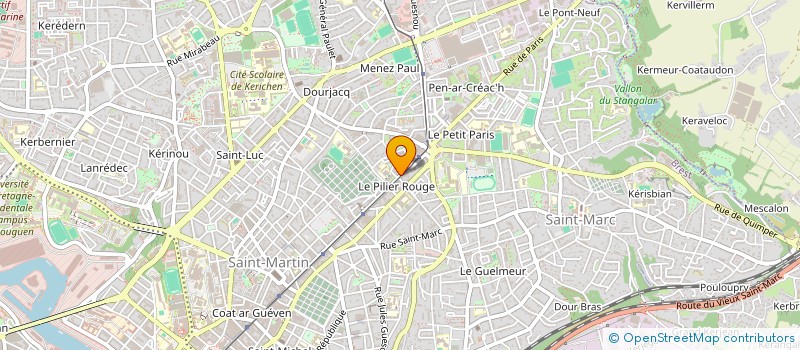 localisation de l'entreprise WIAM à BREST