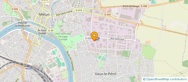 localisation de l'entreprise WIAME AXE à VAUX-LE-PENIL