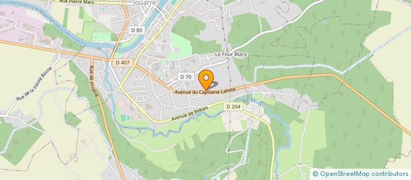 localisation de l'entreprise WIAME TP à LA FERTE-SOUS-JOUARRE