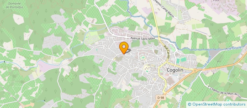 localisation de l'entreprise WIART PARCS ET JARDINS à COGOLIN