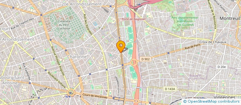 localisation de l'entreprise WIB à PARIS
