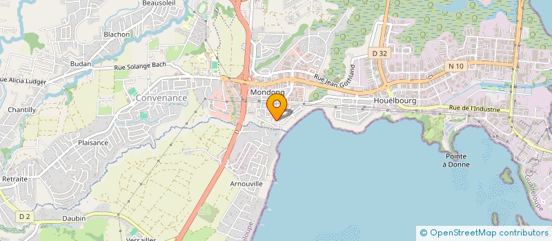 localisation de l'entreprise WIB HOLDING  BAIE MAHAULT