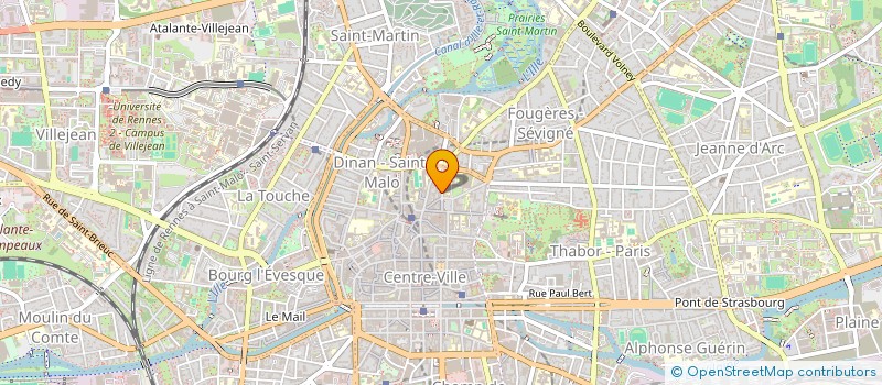 localisation de l'entreprise WIBIZ  RENNES