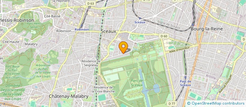 localisation de l'entreprise WIBOROVA-CINEMOI à SCEAUX