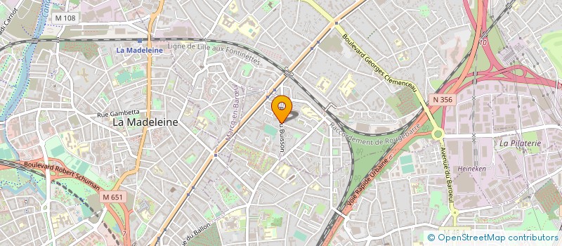 localisation de l'entreprise WIBOTEX SA à LILLE