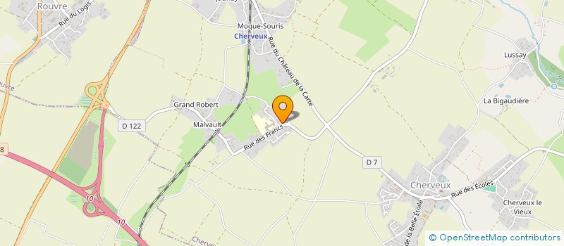 localisation de l'entreprise WIBR GROUPE  CHERVEUX