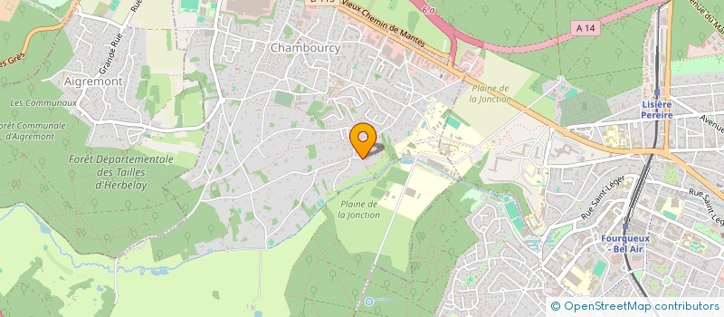 localisation de l'entreprise WICAMAT  CHAMBOURCY