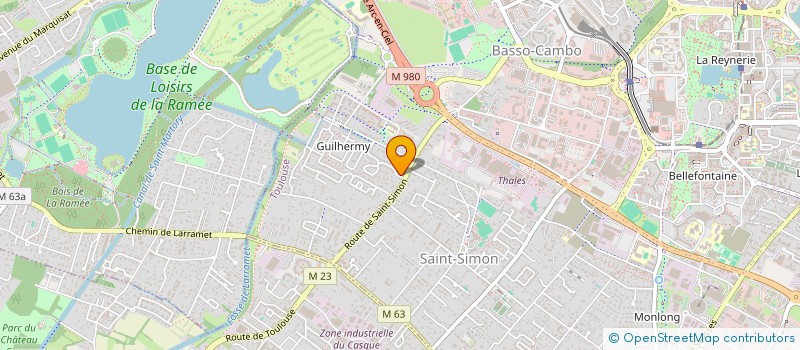 localisation de l'entreprise WICAP GULPLUG 4 à TOULOUSE