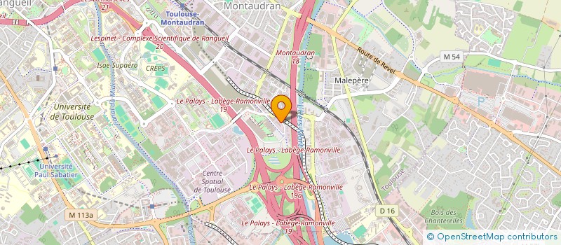 localisation de l'entreprise WICAP INFINITE VISION  TOULOUSE