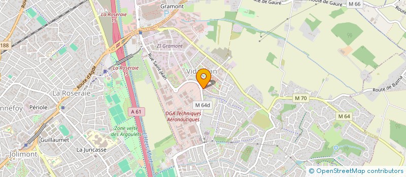localisation de l'entreprise WICAP MYRIADE 2 à BALMA