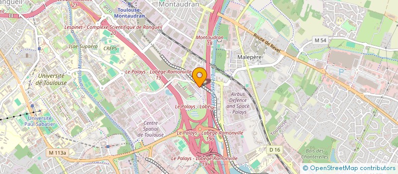 localisation de l'entreprise WICAP NUTRIONIX 2  TOULOUSE